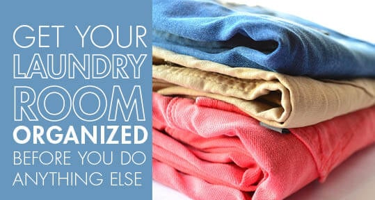 Folded towels.