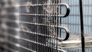 Dusty Refrigerator Coils