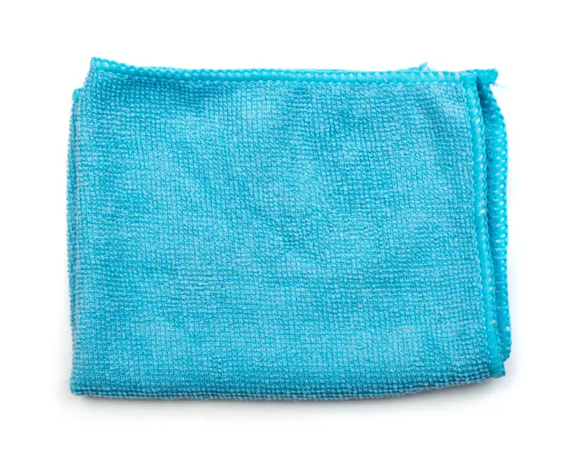 Blue cleaning cloth