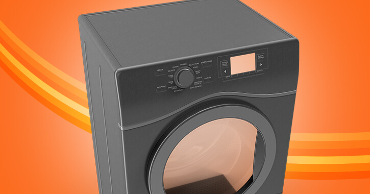 Keep Clutter Off the Top of Your Dryer
