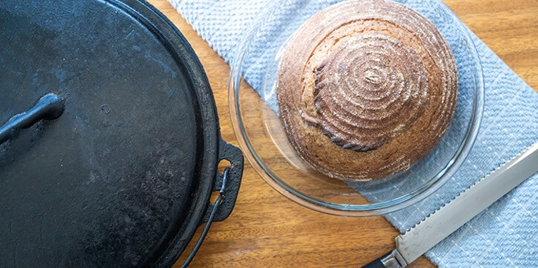 Quick Dutch Oven Bread  Little House Big Alaska